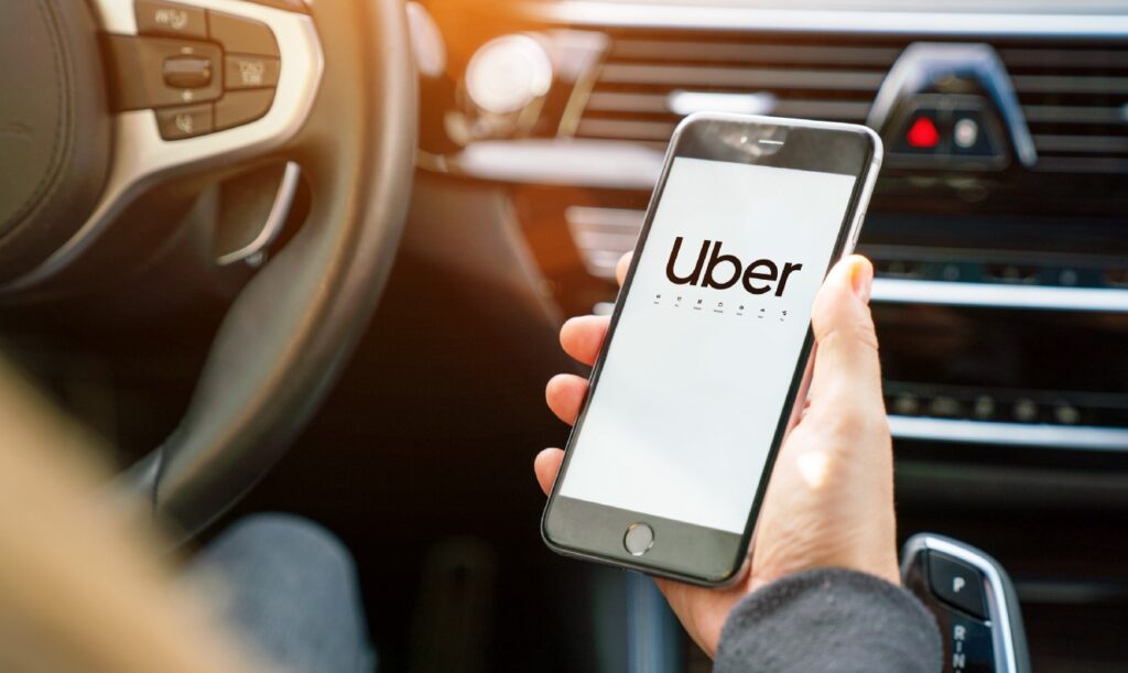 Uber app