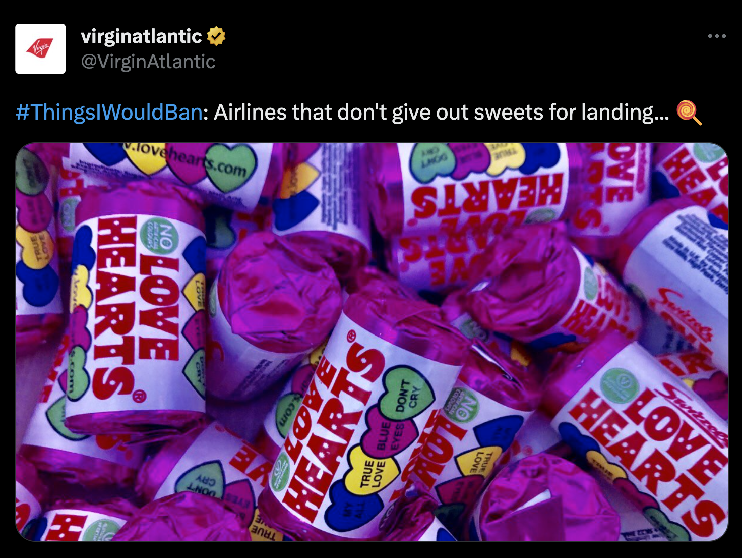 virgin sweets